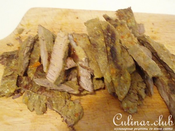 Мясо тушеное по-балиански. 