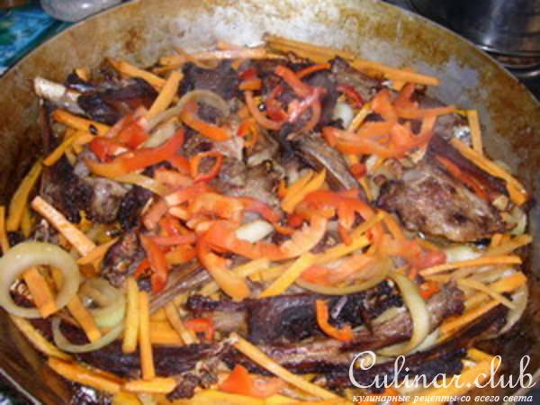Ребрышки бараньи маринованные по-корейски