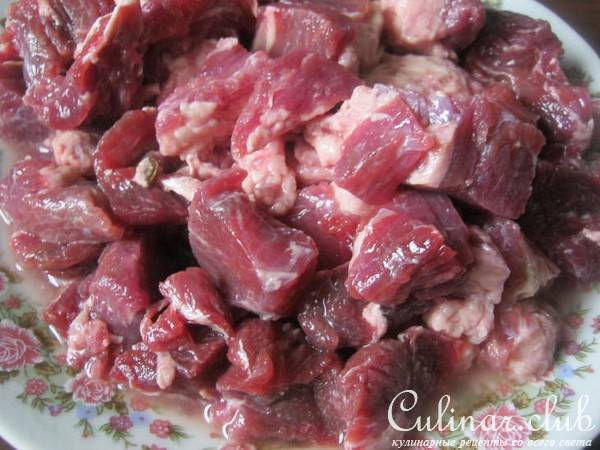 Говядина тушеная с клюквой (Тест-драйв)