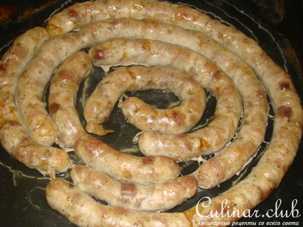 КОЛБАСА ДОМАШНЯЯ (вариант).