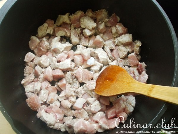 Kартошка тушеная с мясом