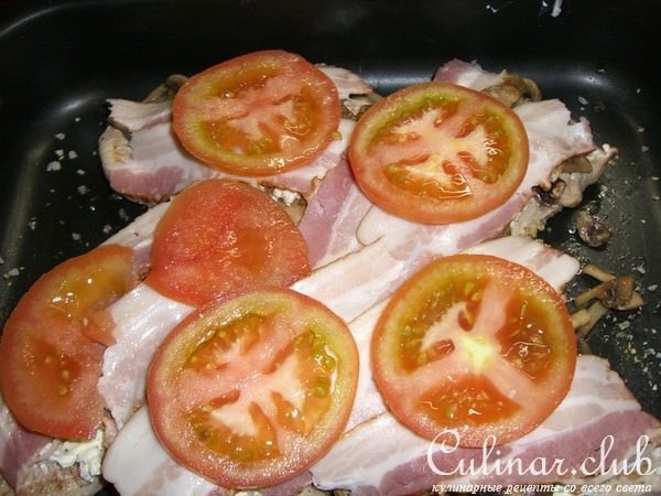 Свинина из духовки, даже Кошка уплетала за обе щечки)))) 