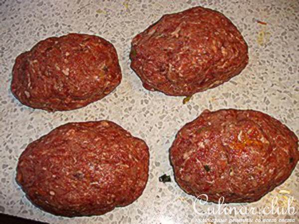 Зразы мясные слоеные