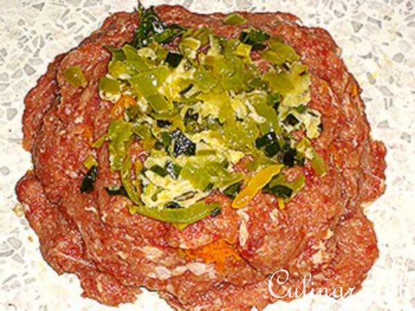 Зразы мясные слоеные