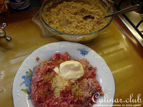 Гречнево - баклажановые оладики с соусом и с начинкой