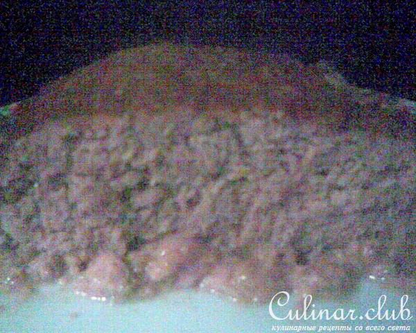 Мясная запеканка с овсяными хлопьями 