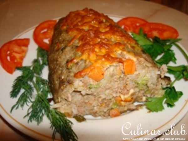 Мясной рулет "Скорый"