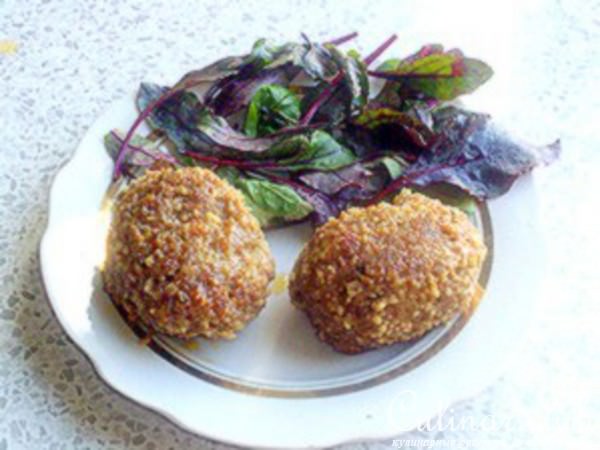 Котлеты с кус-кусом
