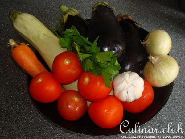 Конвертики из баклажанов с мясом