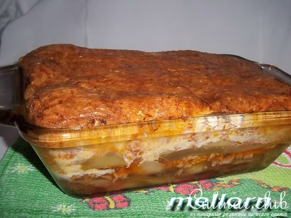 Запеканка по мотивам Мусаки