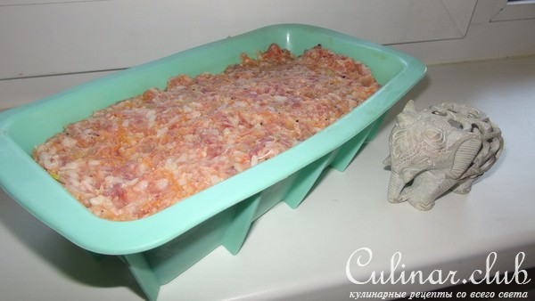 Мясной террин с запечёными помидорами черри и розмарином 