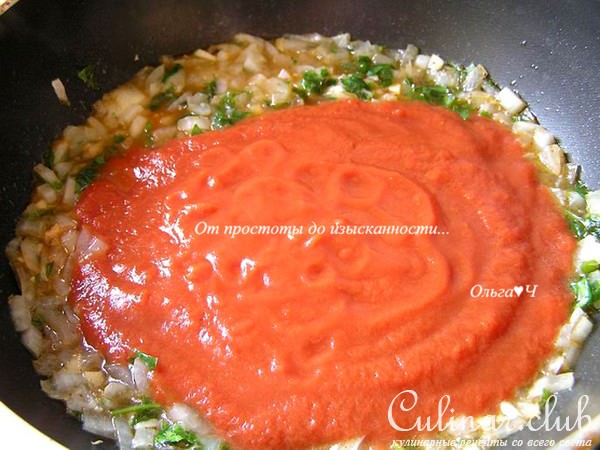 Мясные шарики с травами в томатном соусе ("Я+Серж Маркович=...")