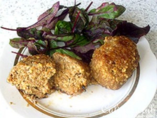 Котлеты с кус-кусом