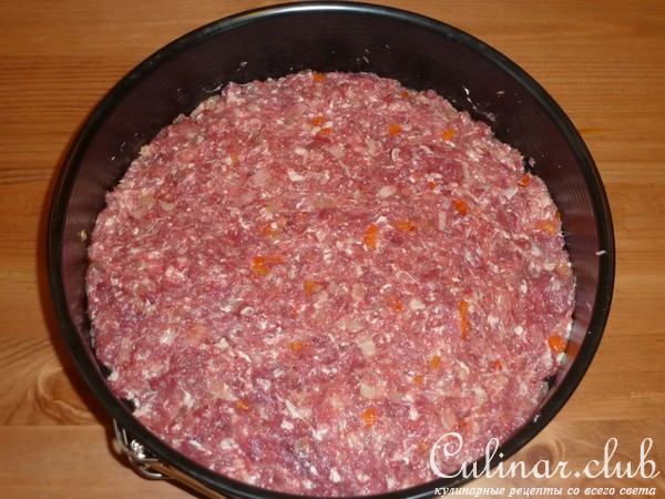 Мясной торт "Вкус детства"