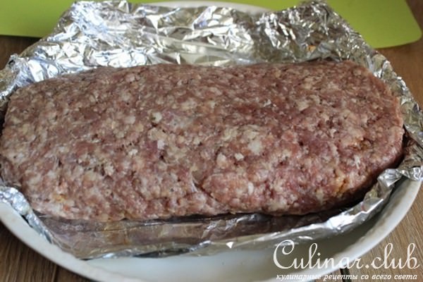 Мясной рулет с пряным рисом или Ужин для принца. 