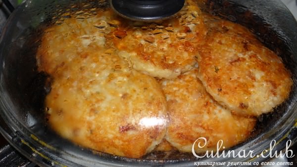 Нежные картофельные драники со свиным фаршем 
