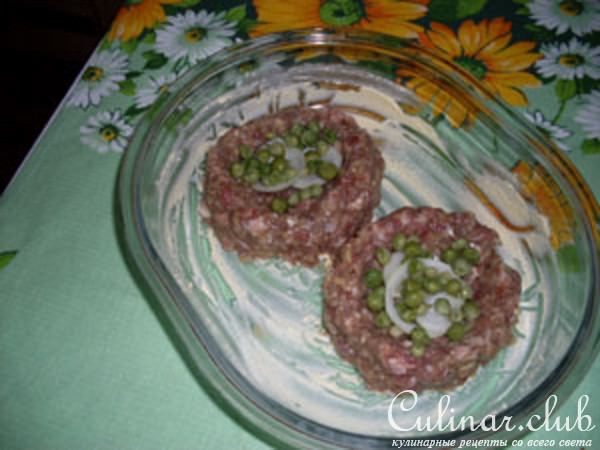 Мясные гнездышки (вариант)