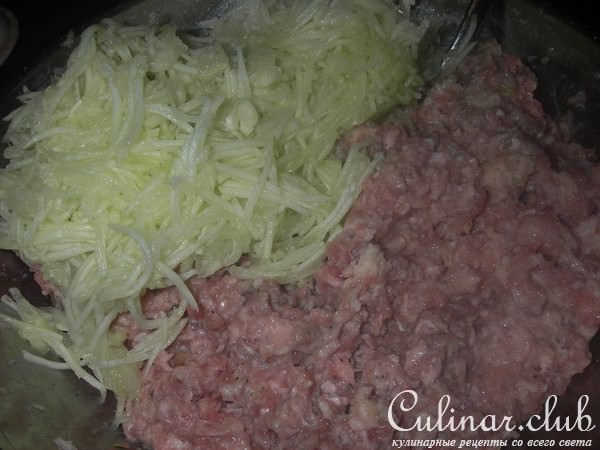 Каннелони с телятиной и кабачками