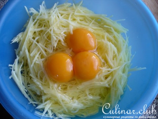 Фарш в картофельной шубке
