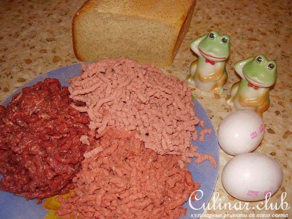 Мясной кекс