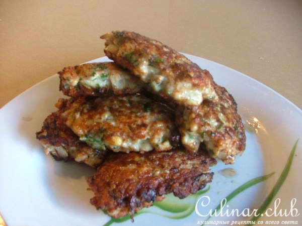 куриные оладушки