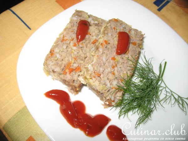 Мясная запеканка "Голубец ленивый"