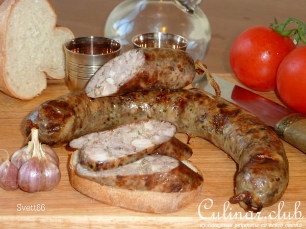 Почти диетические колбаски для гриля (ФМ)