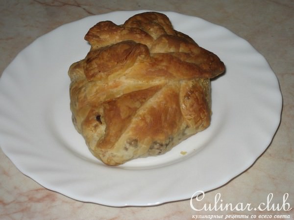 Хрустящий мешочек с мяском