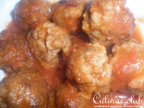 Фрикадельки коктейльные во вкуснейшем соусе 