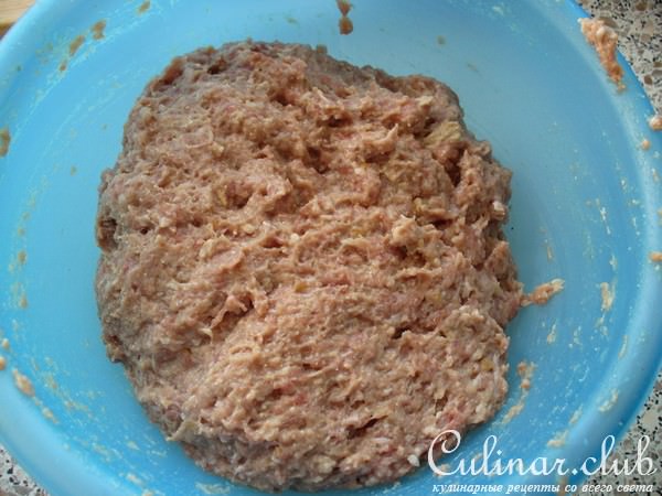 Фарш в картофельной шубке