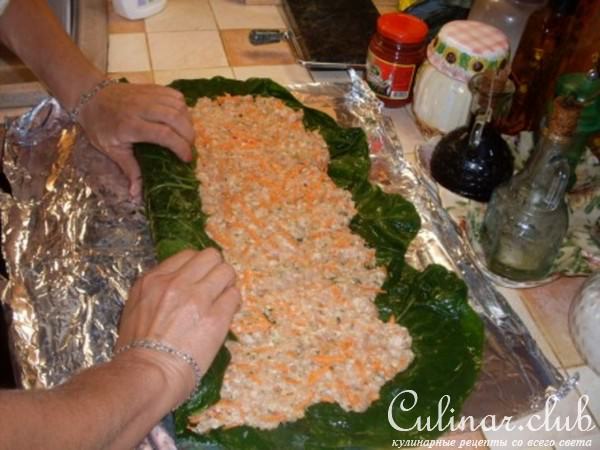Капустный рулет, где капусты совсем нет