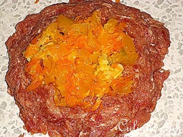 Зразы мясные слоеные