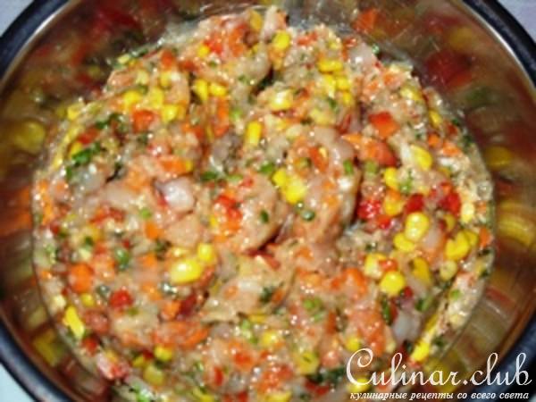Куриные "бочонки" в кабачковых лодочках (или фаршированные кабачки)