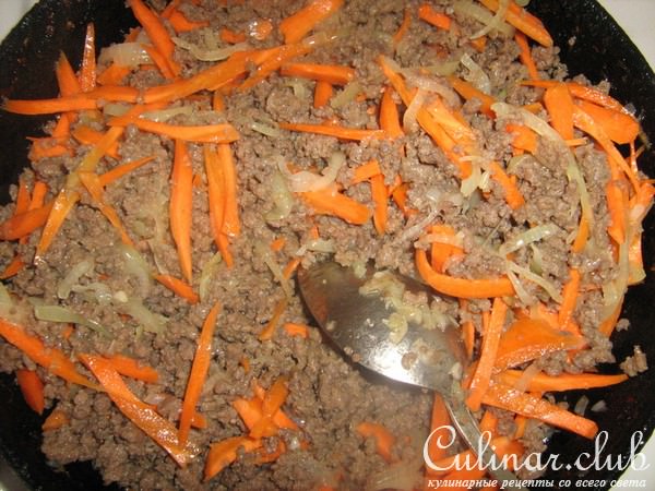 Фунчёза с мясным фаршем и овощами.(Мой вариант)