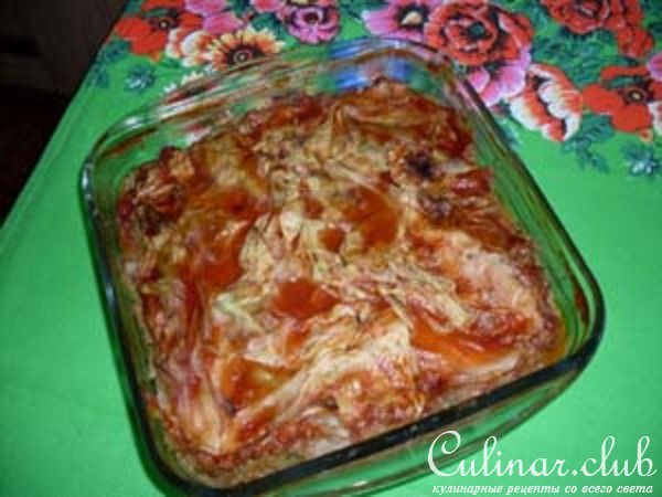 Капуста Каталонская (с фаршем)