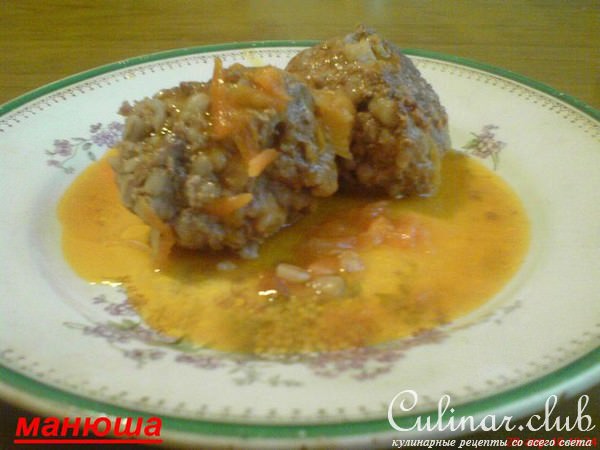 Ёжики перловые