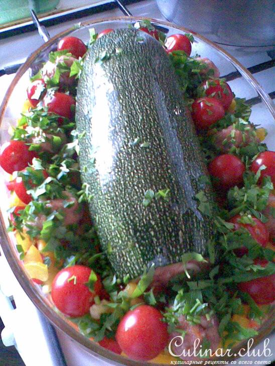 Цуккиния фаршированная