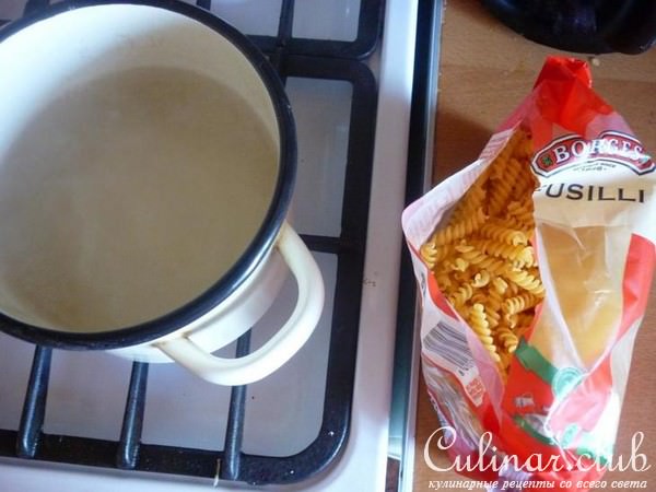 FUSILLI с соусом из двух видов грибов