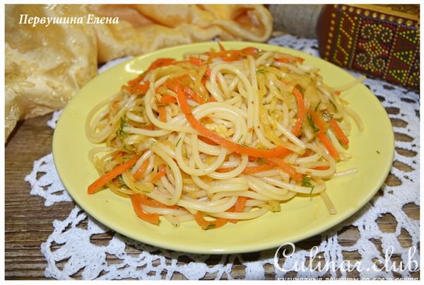 Паста по-корейски
