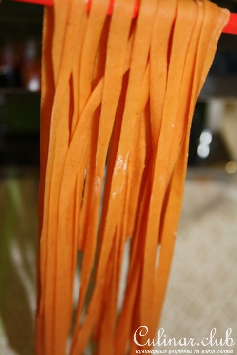 Томатные Феттучине- Fettuccine.