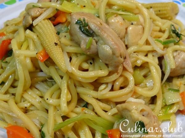 Лапша с Курицей и Овощами ! ! !