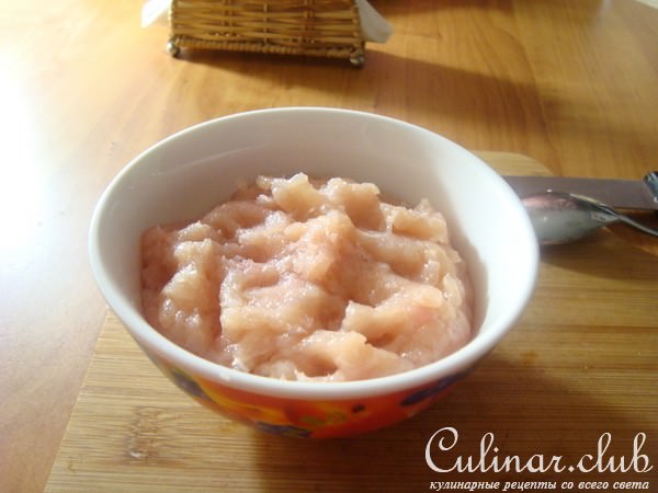 Паста с шампиньонами и курицей в сливочном соусе.