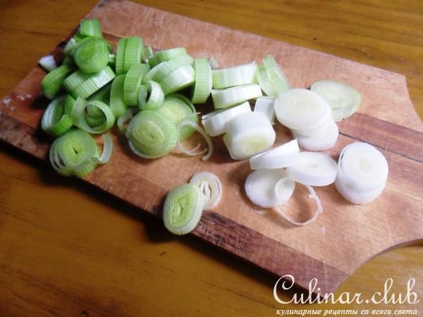 Паста с копчёным куриным мясом