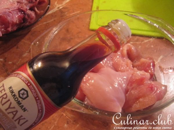 Курица по-французски