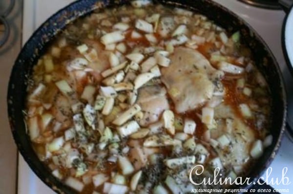 Курица по-провансальски 