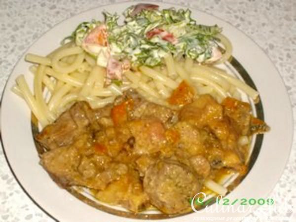 Индейка с хреном (мой вариант)
