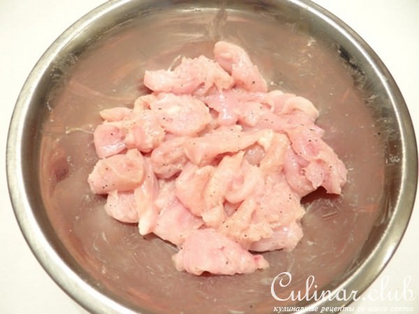 Куриное карри с арахисом 