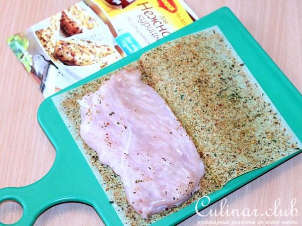 Курочка с картофельной запеканкой и укропом 