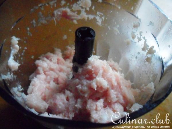 Куриные оладьи с кабачком и пореем