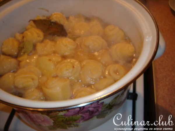Немецкий штрудель с курицей